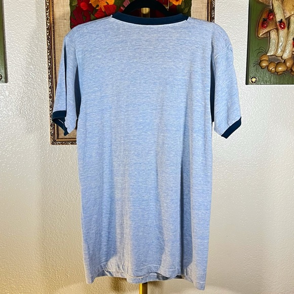 70s/80s Starsky Hutch Iron On Ringer Tee - Picture 3 of 6